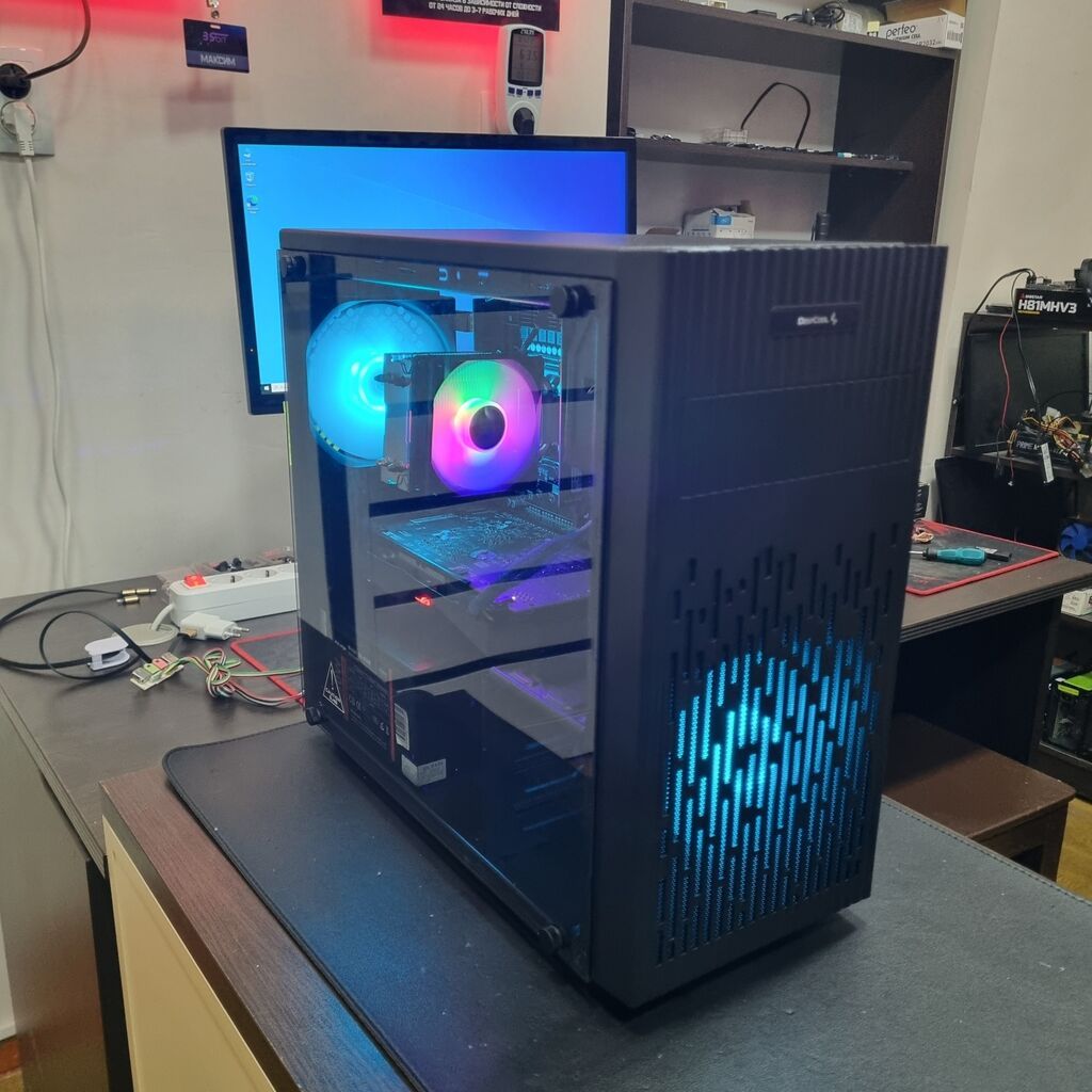 Корпус ПК, Б/у, DeepCool, Micro-ATX, цвет - Черный: фото 3