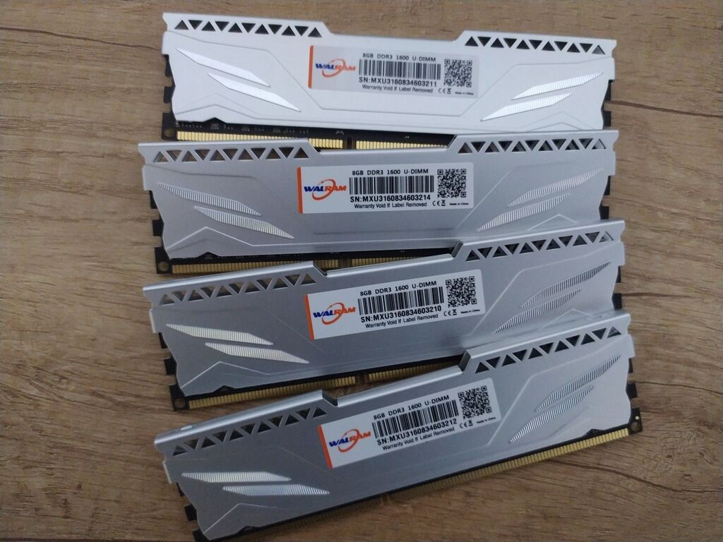 Новая Гб DDR3 1600 MHz: 899 KGS ▷ Оперативная память (RAM
