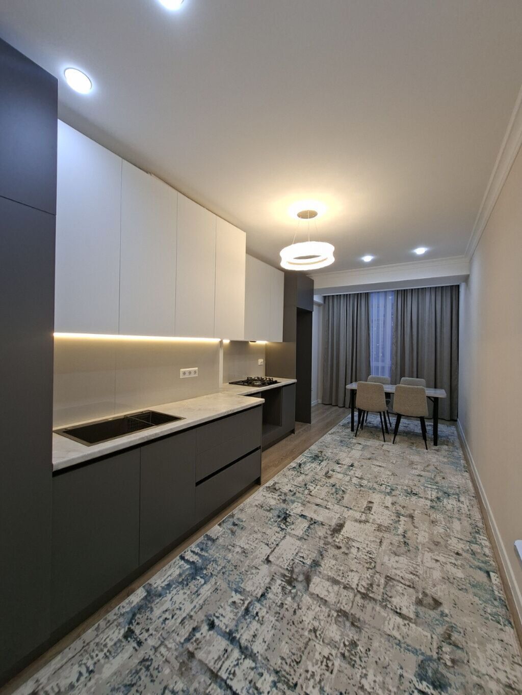 1 комната, 42 м², Асанбай мкр Элитка, 2 этаж, Свежий ремонт: фото 4