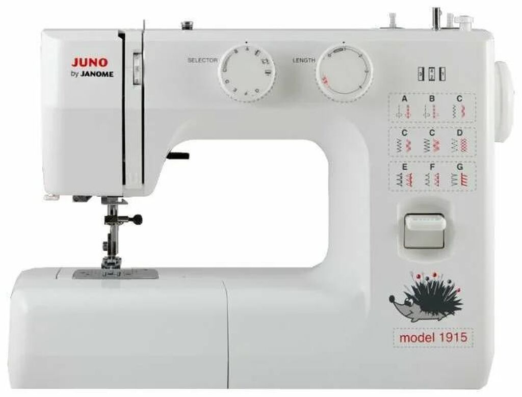 Janome Juno 1915 Бюджетная и компактная: 14500 KGS ▷ Швейные машины |  Бишкек | 105689899 ᐈ lalafo.kg