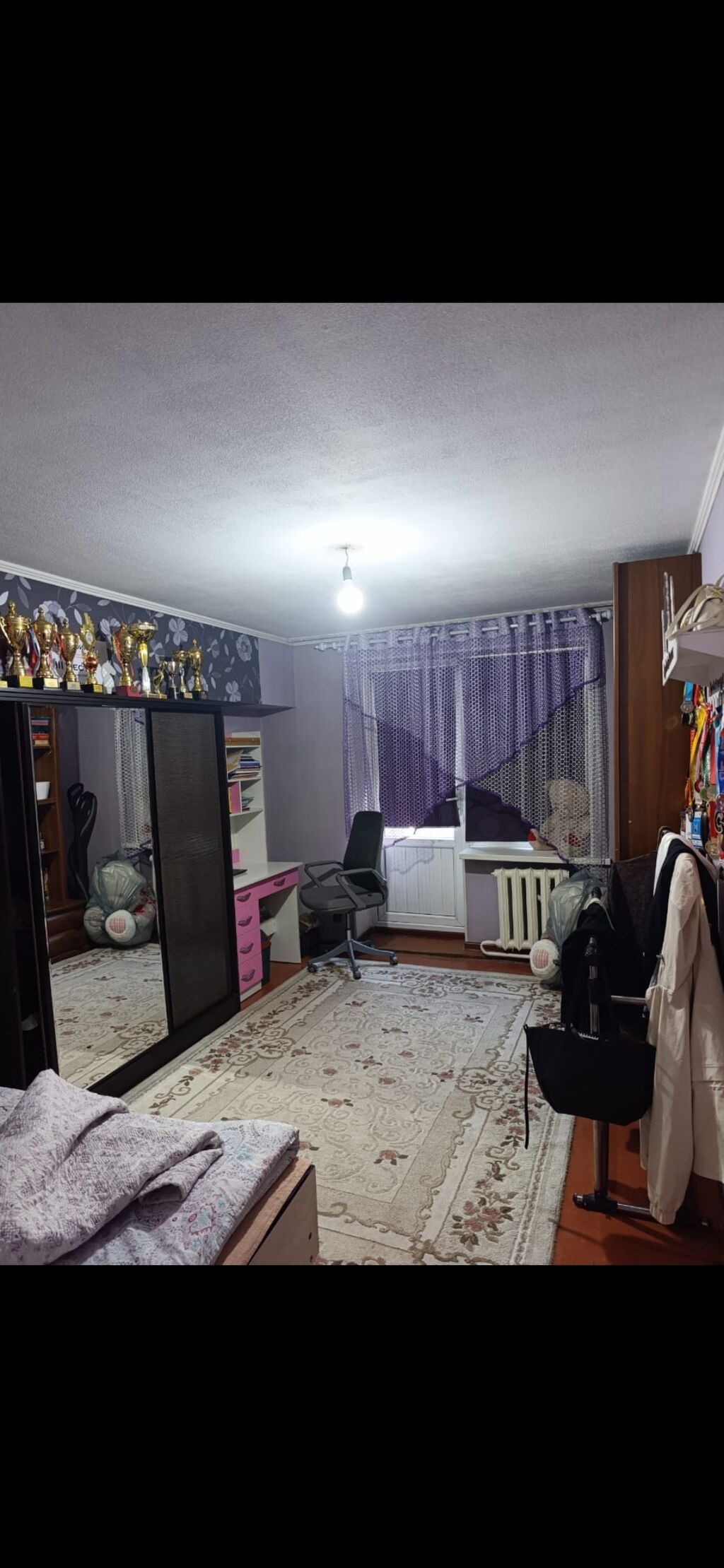 2 комнаты, 48 м², ул. Алматинка / Салиева Индивидуалка, 5 этаж, Косметический ремонт: фото 2