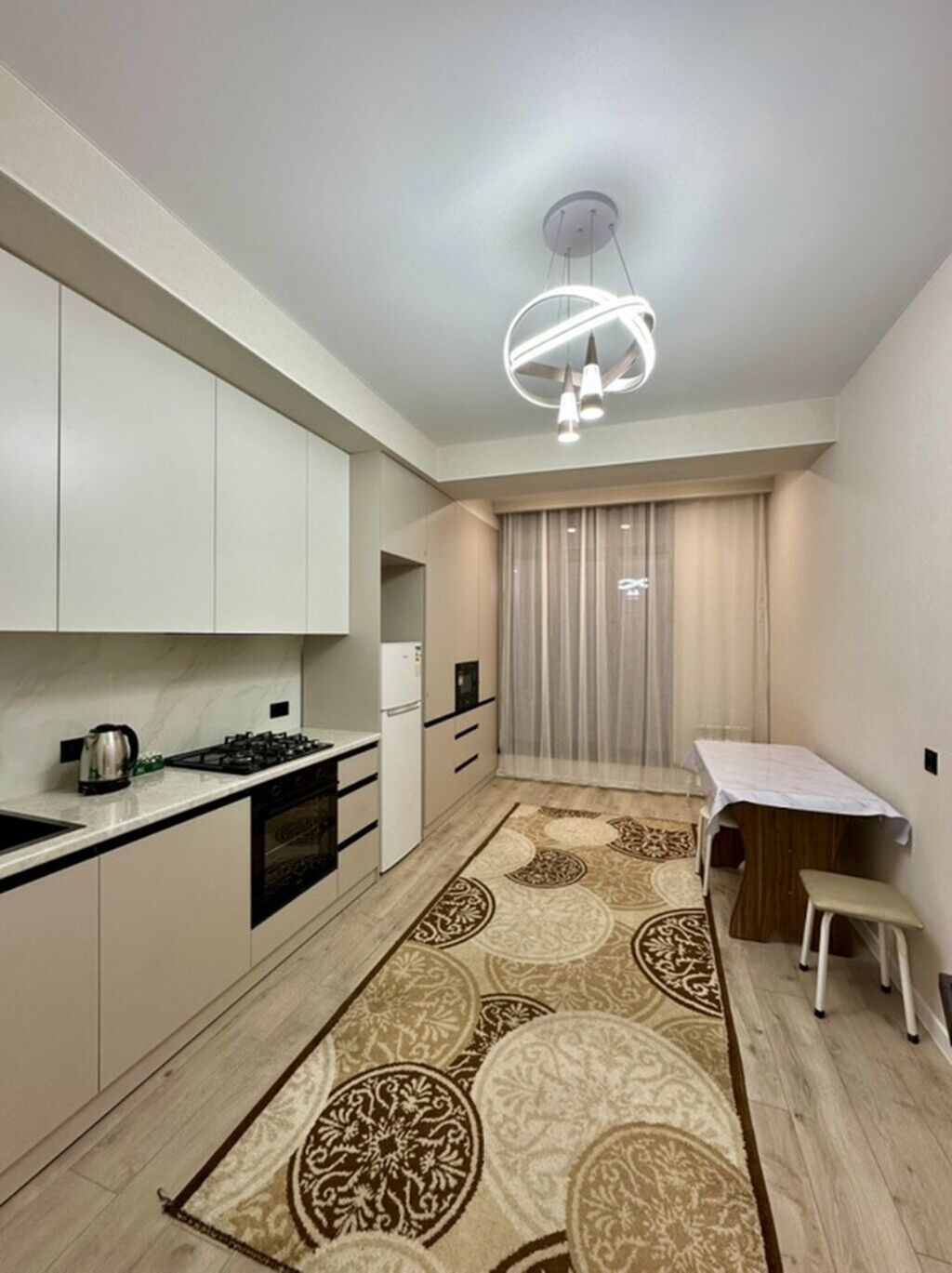 2 комнаты, 84 м², Орто-Сай с. Элитка, 6 этаж, Дизайнерский ремонт: фото 3