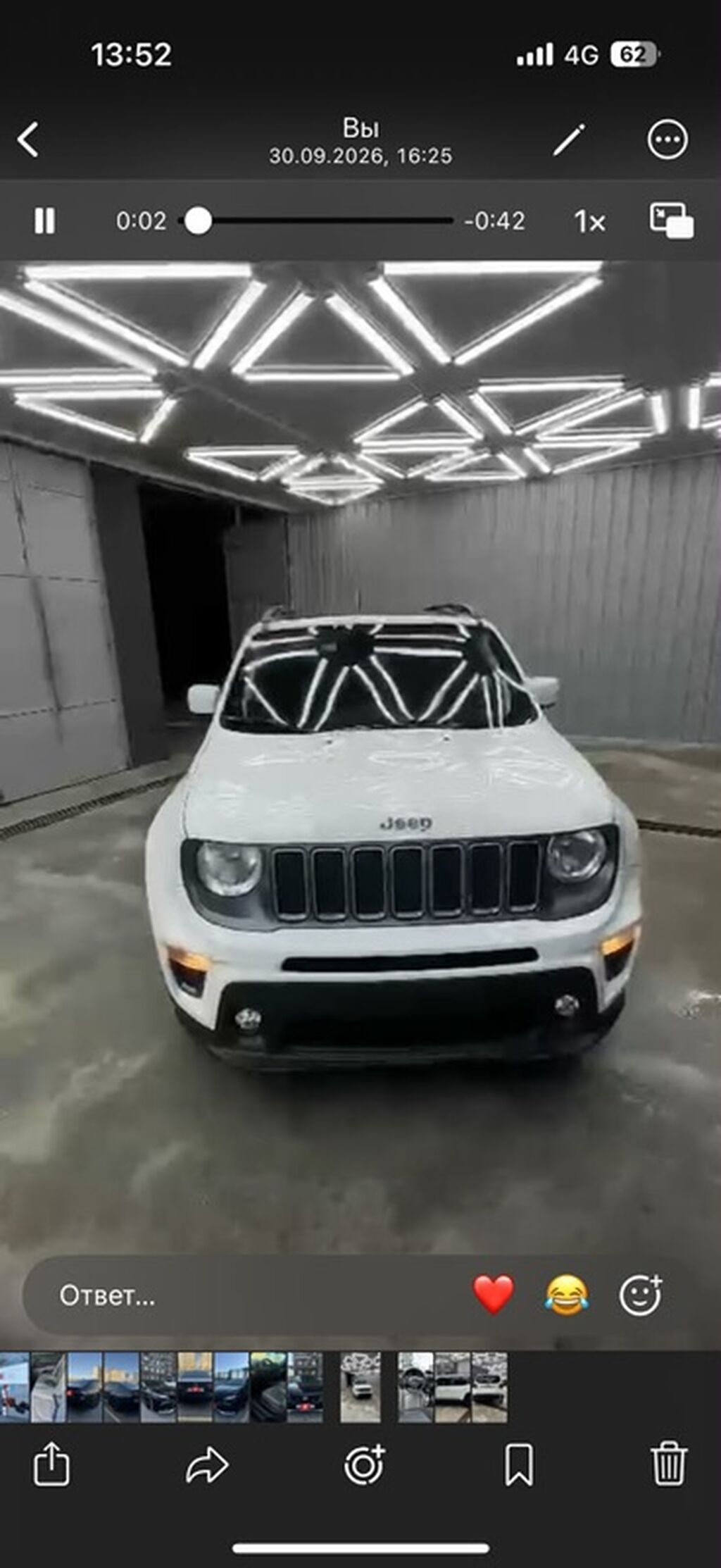 Jeep Renegade: 2022 г., 1.3 л, Автомат, Бензин, Кроссовер: фото 1