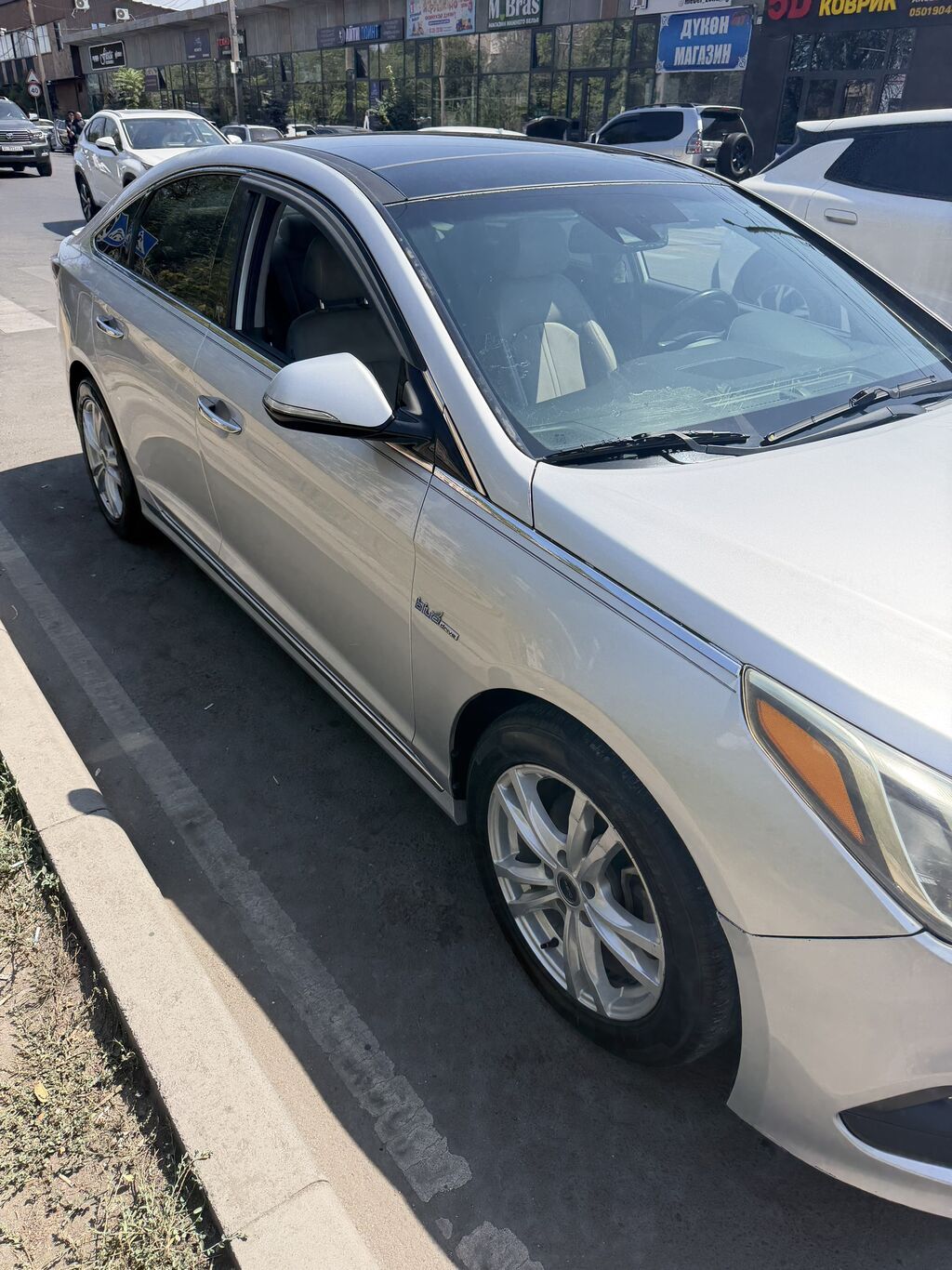 Hyundai Sonata: 2017 г., 2 л, Автомат, Гибрид, Седан: фото 2