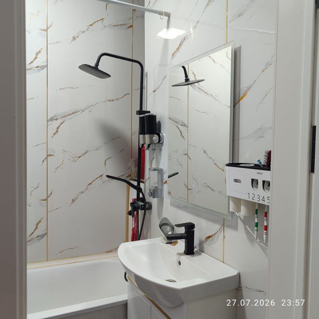 1 комната, 48 м², Пишпек Элитка, 9 этаж, Евроремонт: фото 7