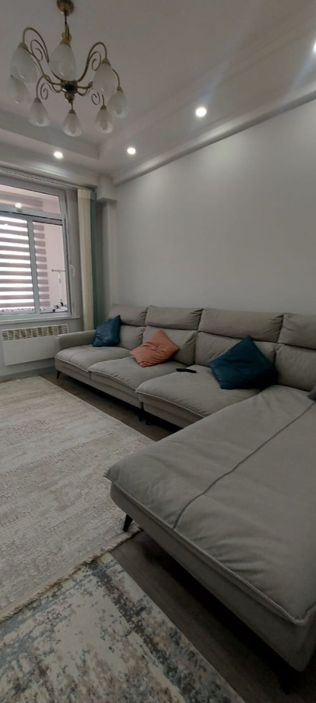 3 комнаты, 80 м², Кызыл Аскер Элитка, 1 этаж, Евроремонт: фото 6