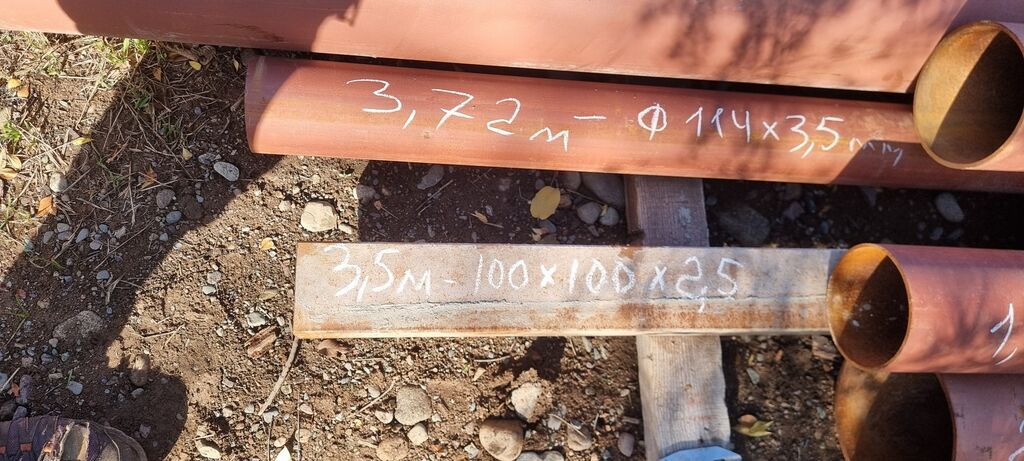 Продается трубы новые безшовные. Размеры: Д 159мм х 6мм - по 3м х: фото 2