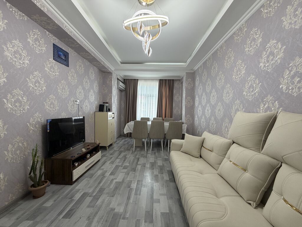 2 otaqlı, 56 kv. m, Yeni təmirli