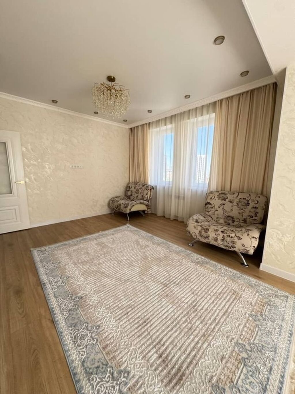 2 комнаты, 53 м², Юнусалиева/Суванбердиева Элитка, 6 этаж, Евроремонт: фото 3