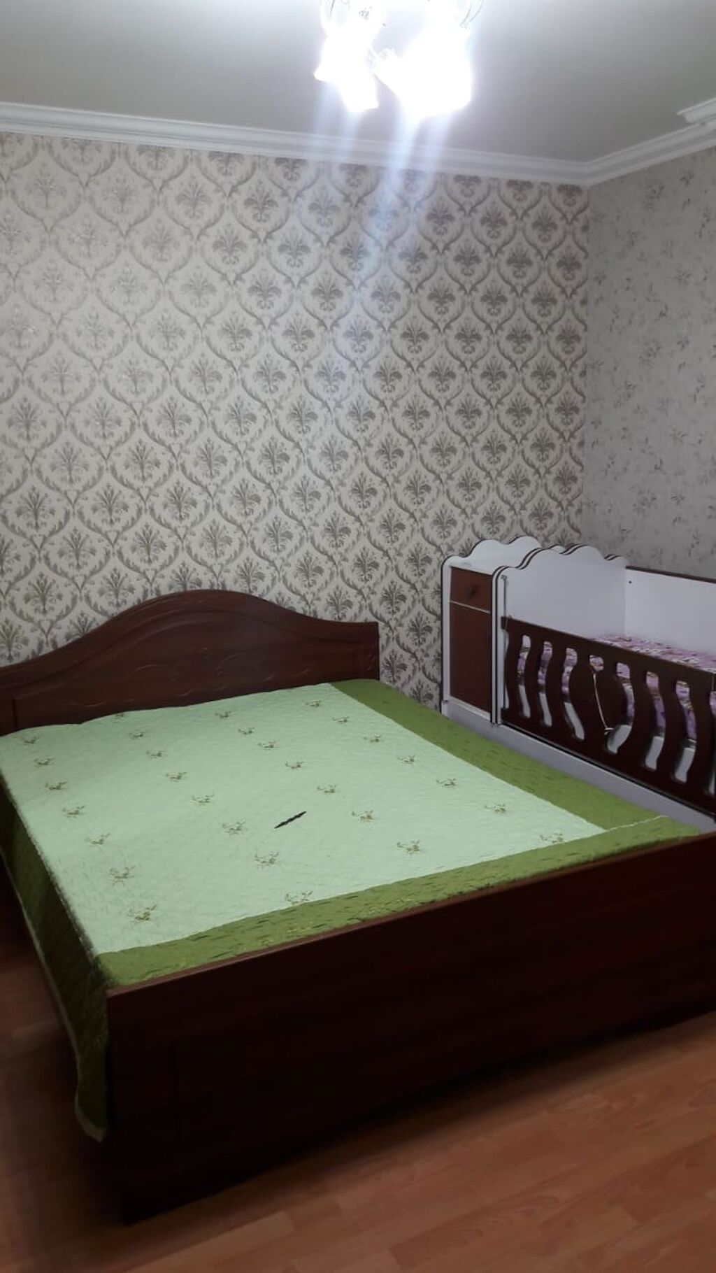 3 otaqlı həyət evi – mətbəx, hamam otağı və məişət texnikası ilə