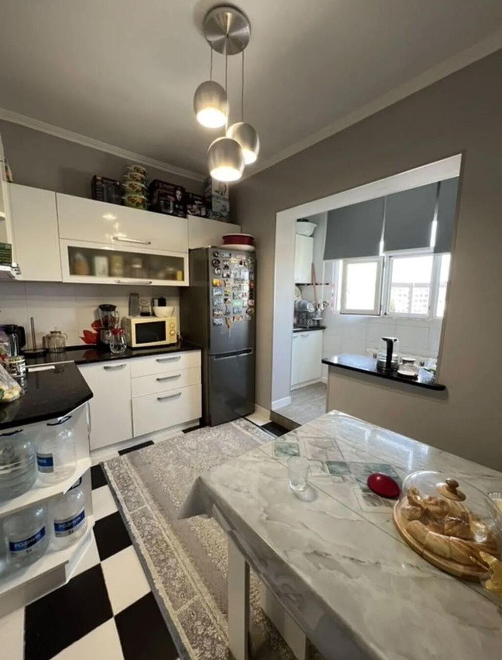 2 комнаты, 62 м², 12 мкр 106 серия улучшенная, 9 этаж, Евроремонт: фото 5