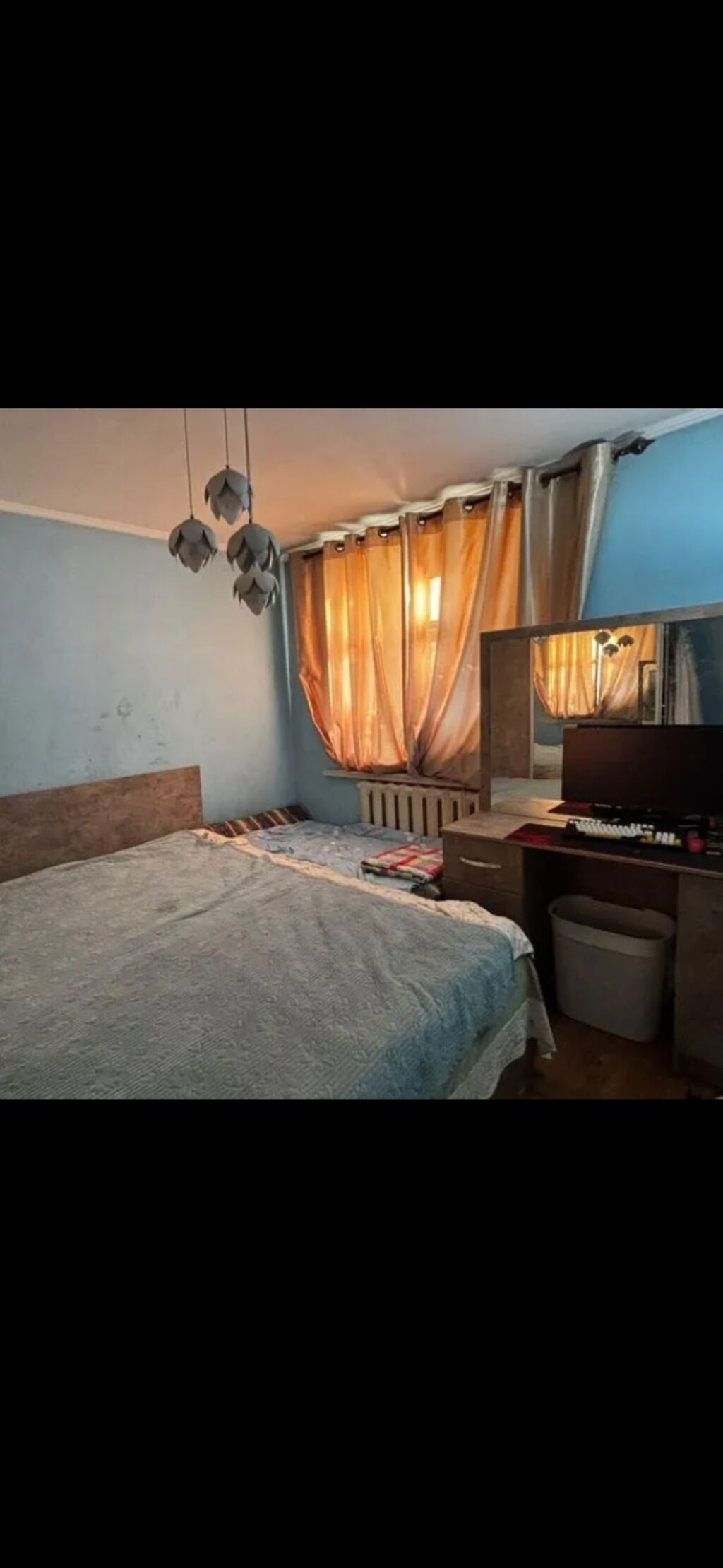60 м², 4 комнаты, Кызыл Аскер, Без подселения: фото 5