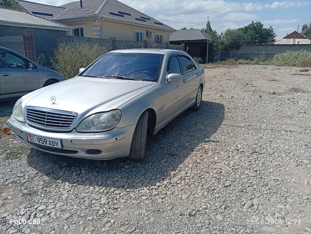 Mercedes-Benz S-Class: 2000 г., 5 л, Автомат, Газ, Седан: фото 4