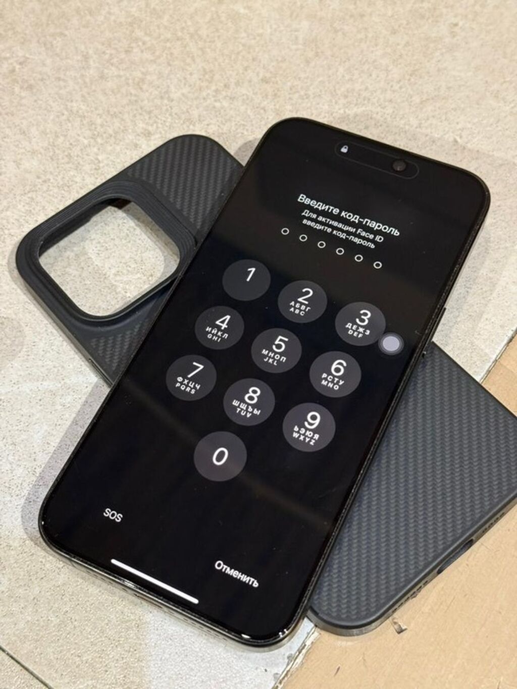 IPhone 15 Pro Max, Б/у, 512 ГБ, Black Titanium, Чехол, 90 %: фото 2