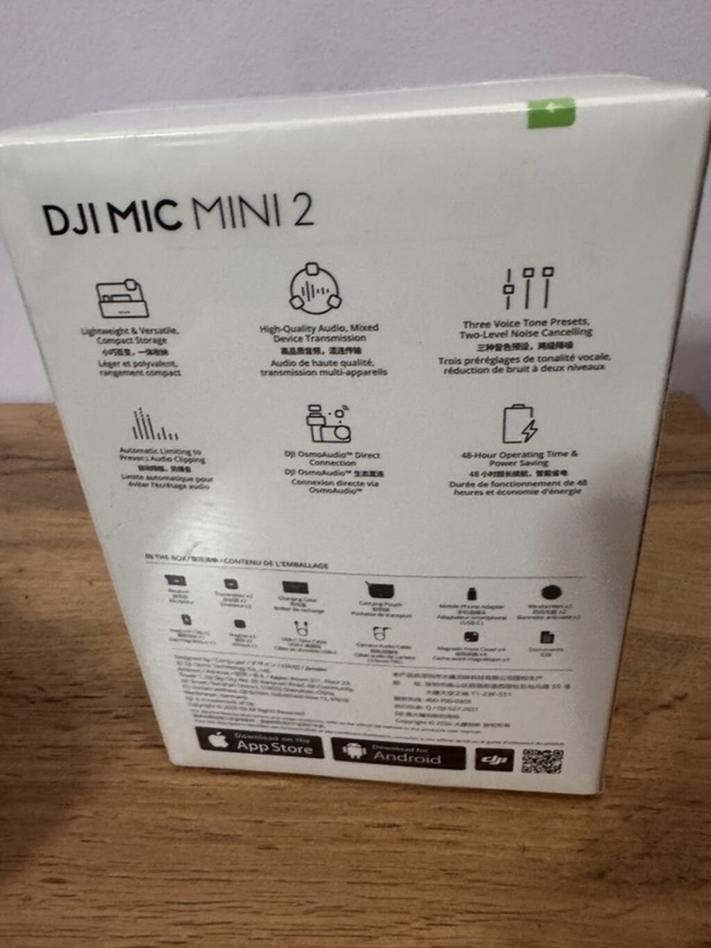 Жаңы ачылбаган жана колдонулбаган DJI Mic Mini 2 — беспроводная: фото 3