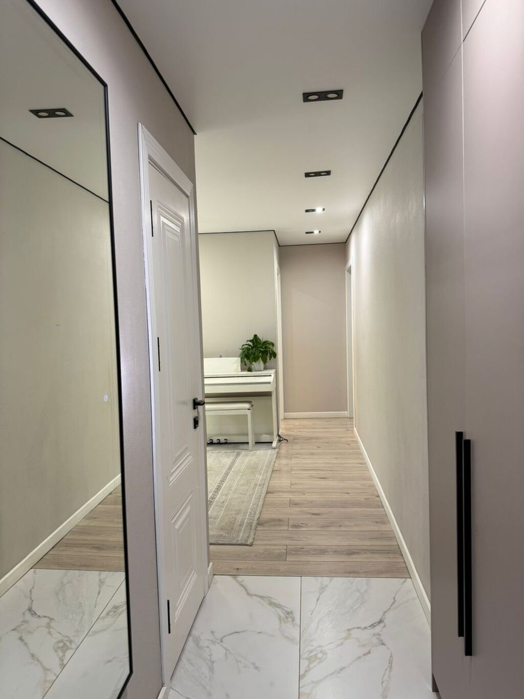 3 комнаты, 58 м², Бишкек Парк ТРЦ Индивидуалка, 2 этаж, Свежий ремонт: фото 3