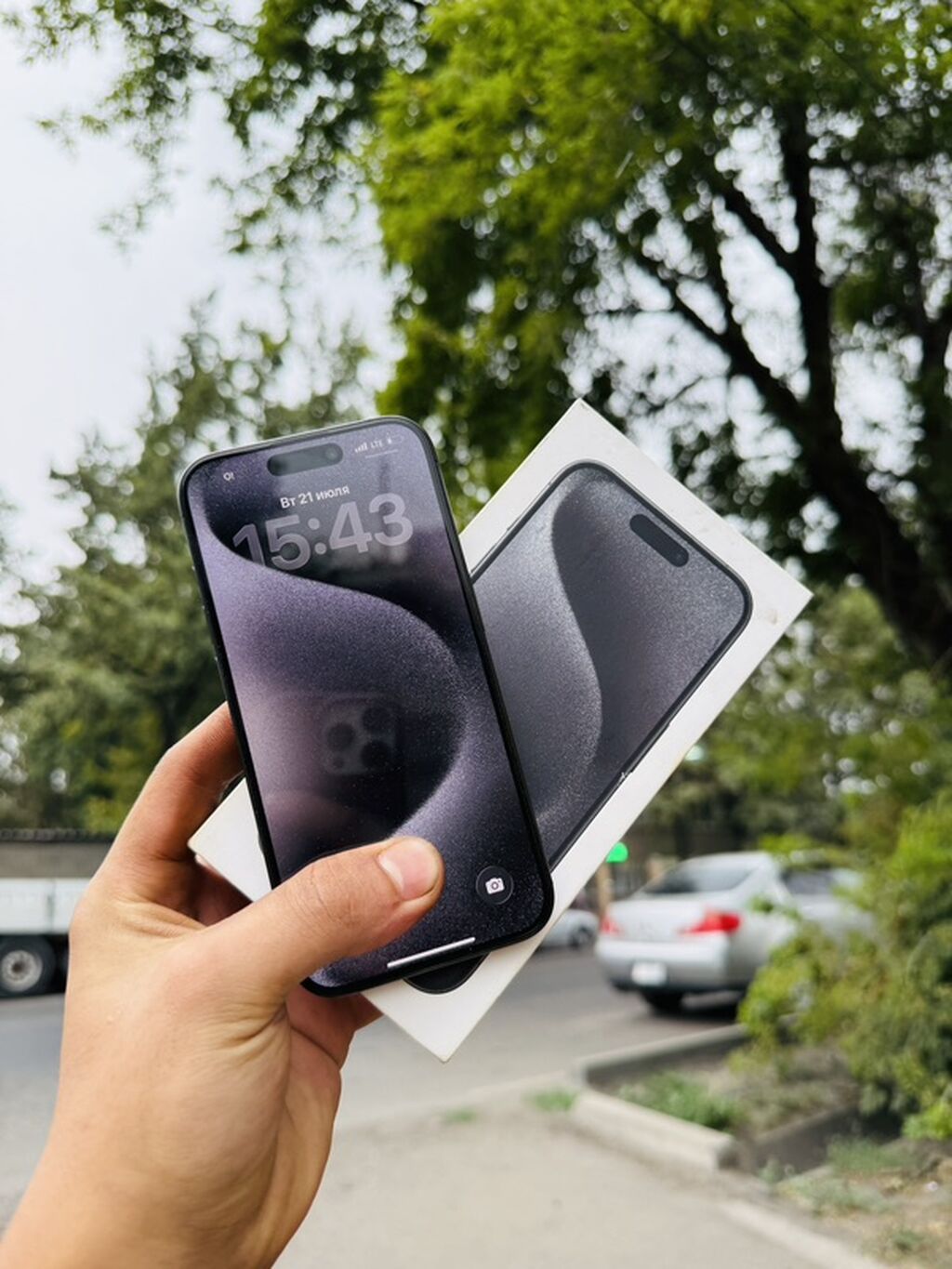 Не вскрытый IPhone 15 Pro все в родне без царапин торг имееется с: фото 1