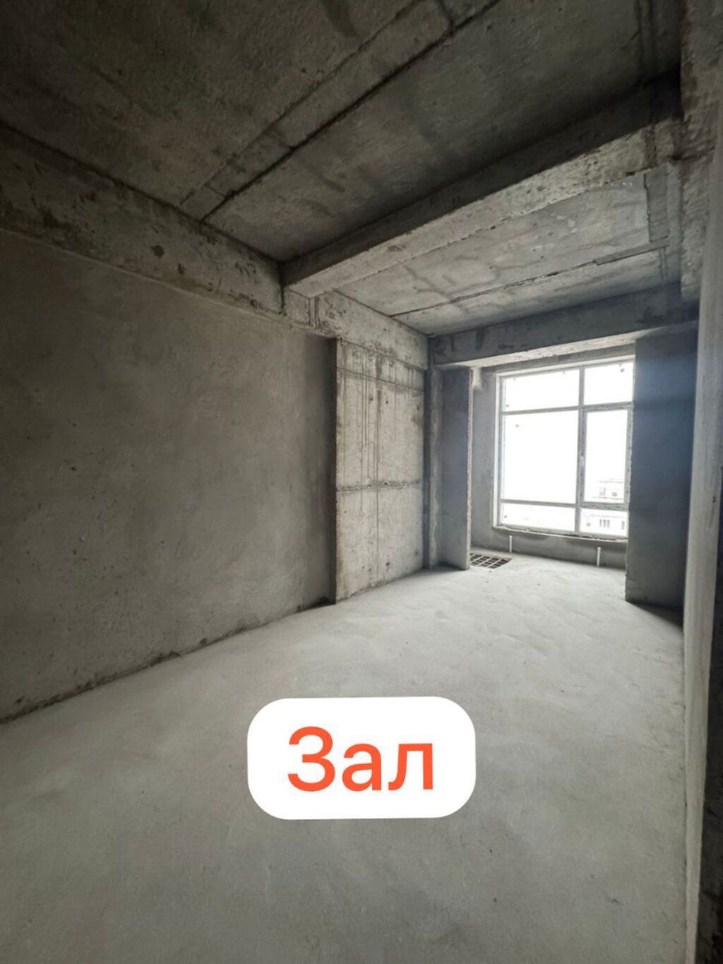 2 комнаты, 68 м², Джал мкр (в т.ч. Верхний, Нижний, Средний) 11 этаж, ПСО (под самоотделку): фото 3