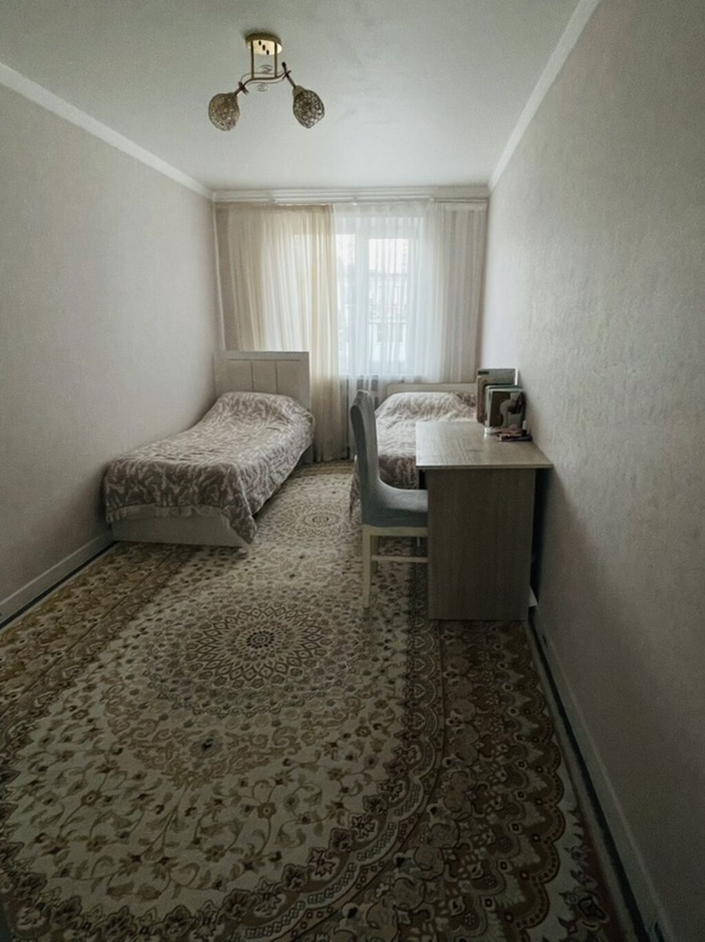 3 комнаты, 58 м², 104 серия, 4 этаж, Косметический ремонт: фото 2