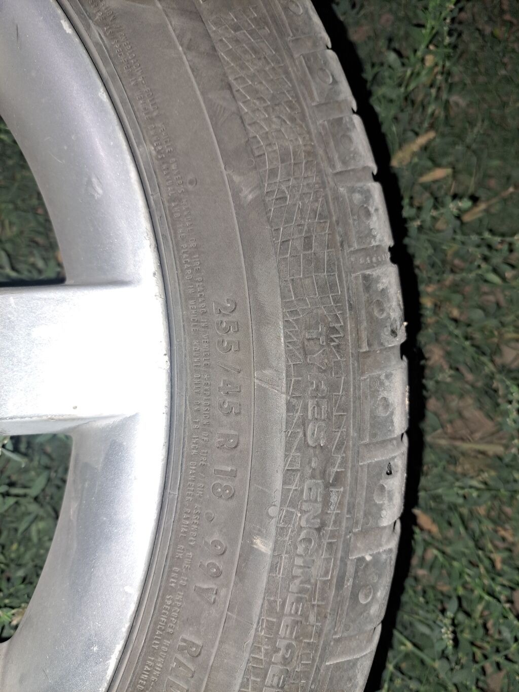 Колеса в сборе 255 / 45 / R 18, Лето, Б/у, Комплект, Легковые, Литые, отверстий - 5: фото 5