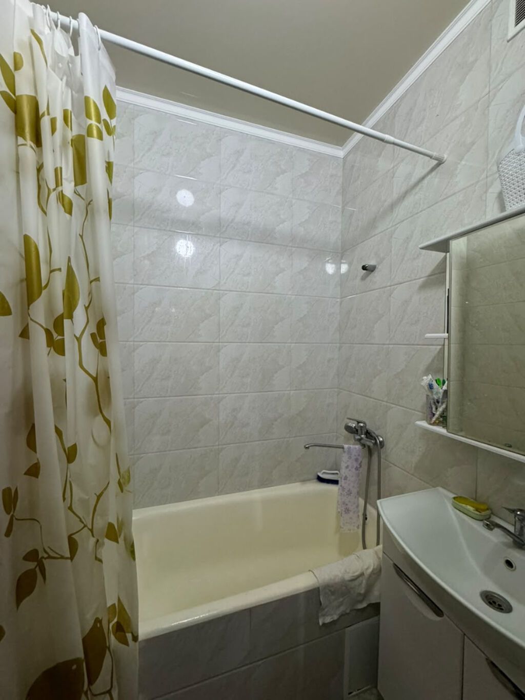 2 комнаты, 54 м², Тунгуч мкр 106 серия, 3 этаж, Дизайнерский ремонт: фото 7