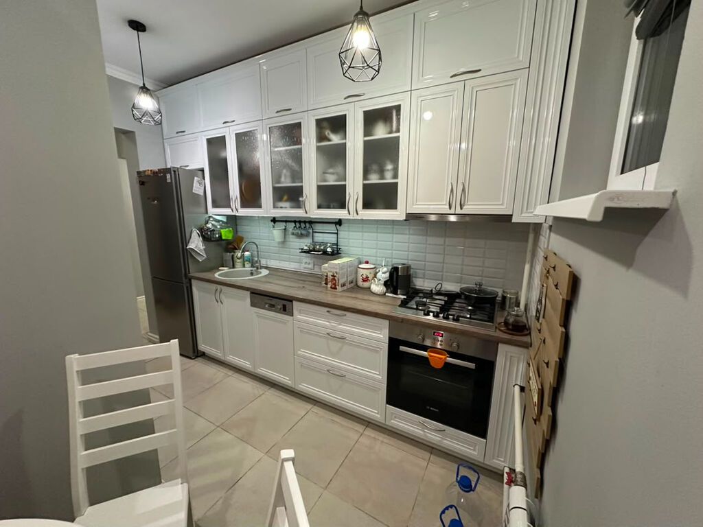 3 комнаты, 80 м², Тунгуч мкр 105 серия, 5 этаж, Свежий ремонт: фото 2