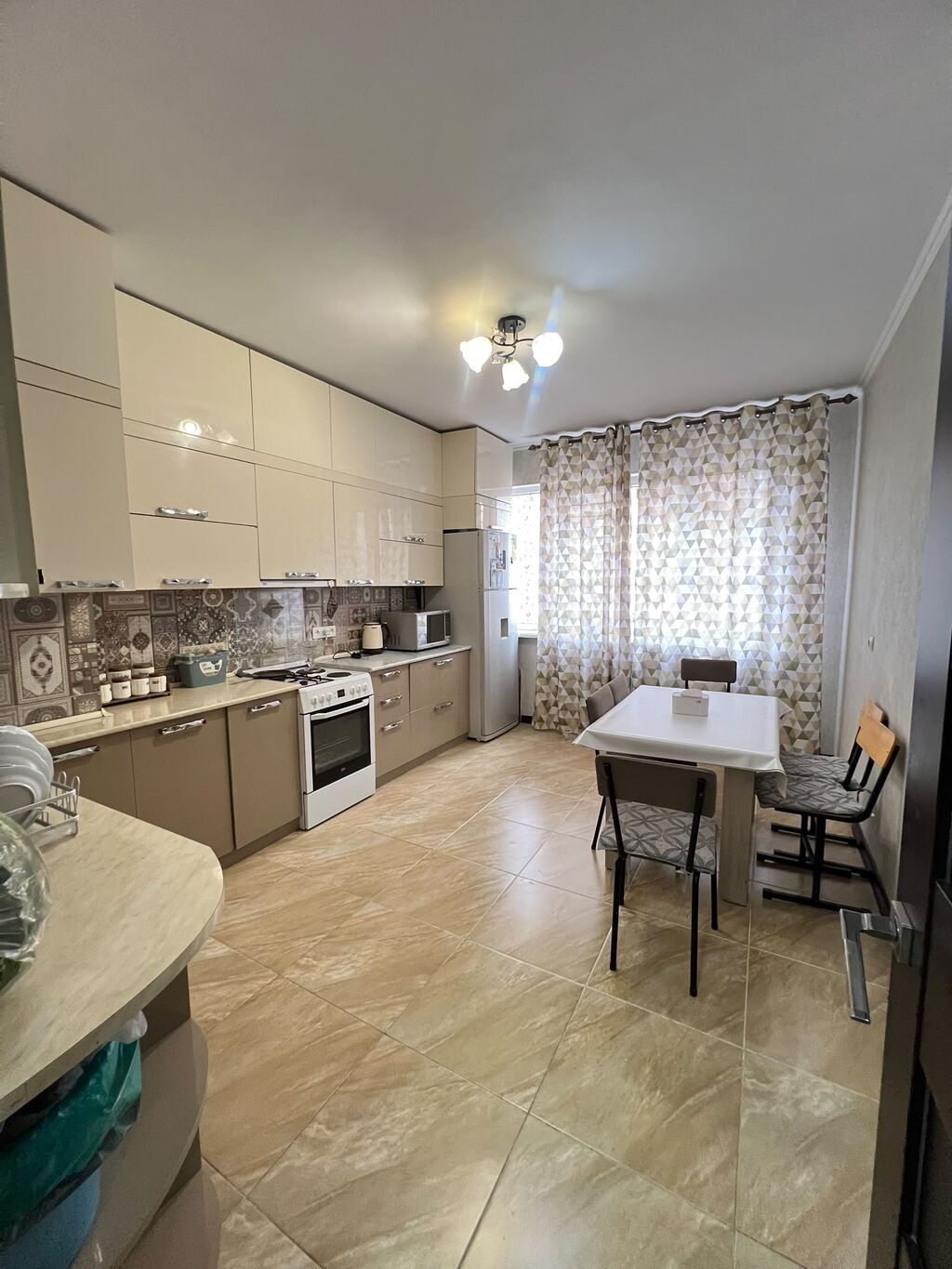 2 комнаты, 68 м², Тунгуч мкр Элитка, 4 этаж, Евроремонт: фото 8