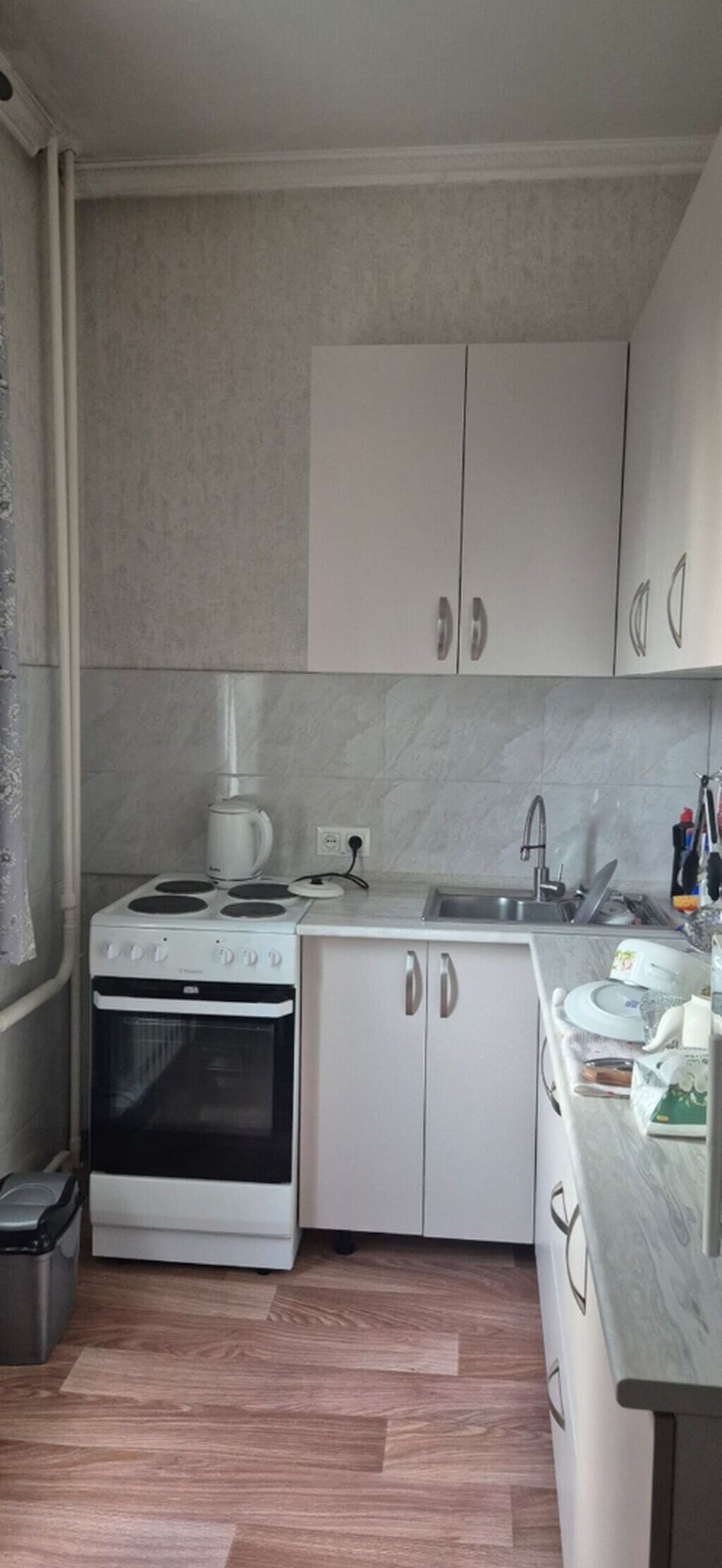 1 комната, 34 м², Кок-Жар мкр 105 серия, 4 этаж, Косметический ремонт: фото 6