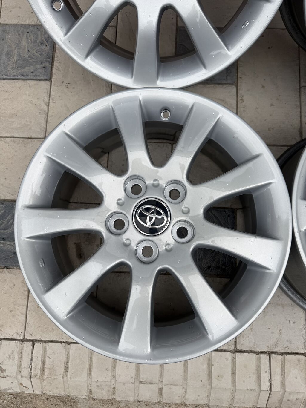 Литые Диски R 16 Toyota, Комплект, отверстий - 5, Б/у: фото 4