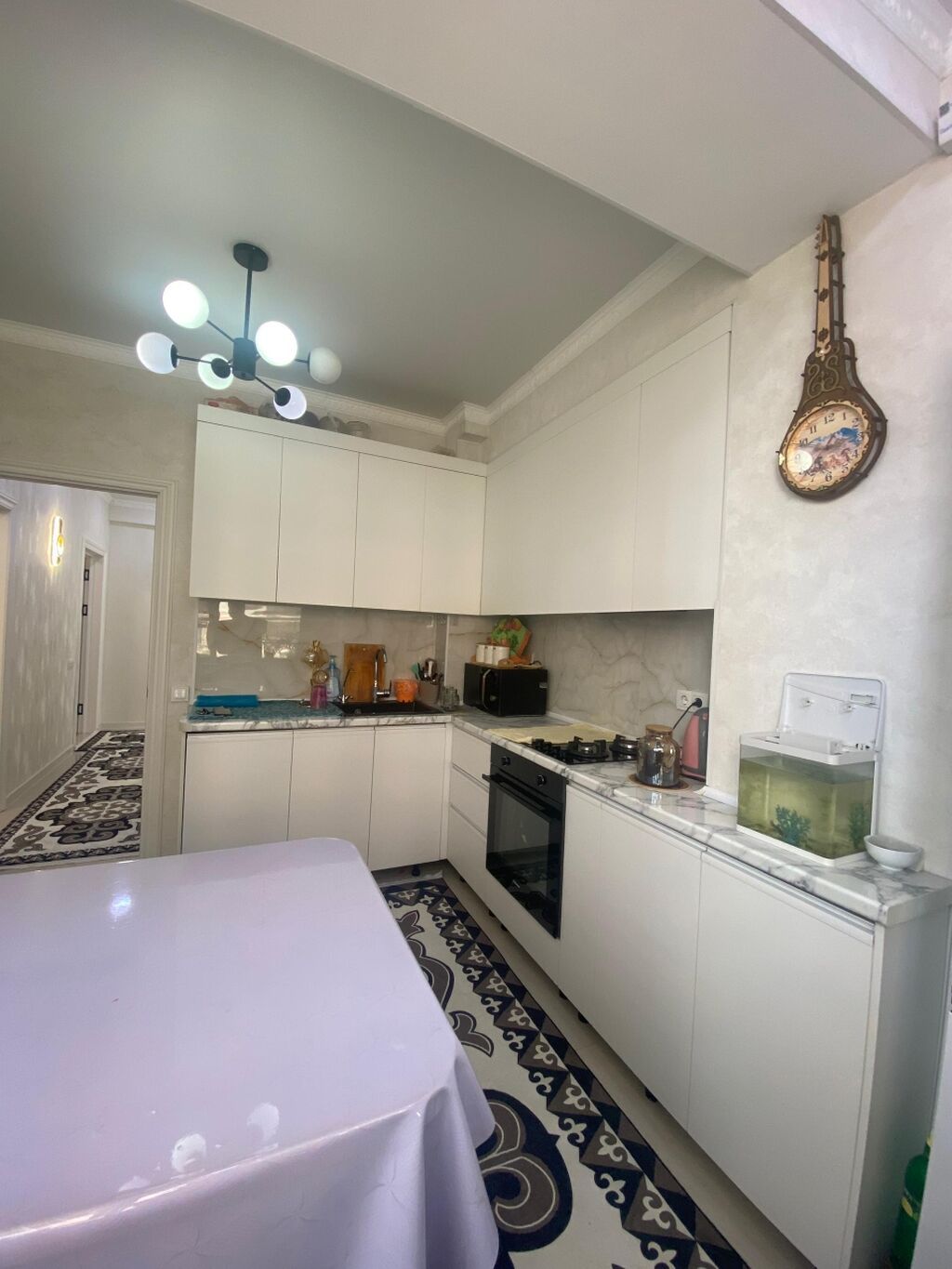 3 комнаты, 84 м², Кок-Жар ж/м Элитка, 2 этаж, Евроремонт: фото 7