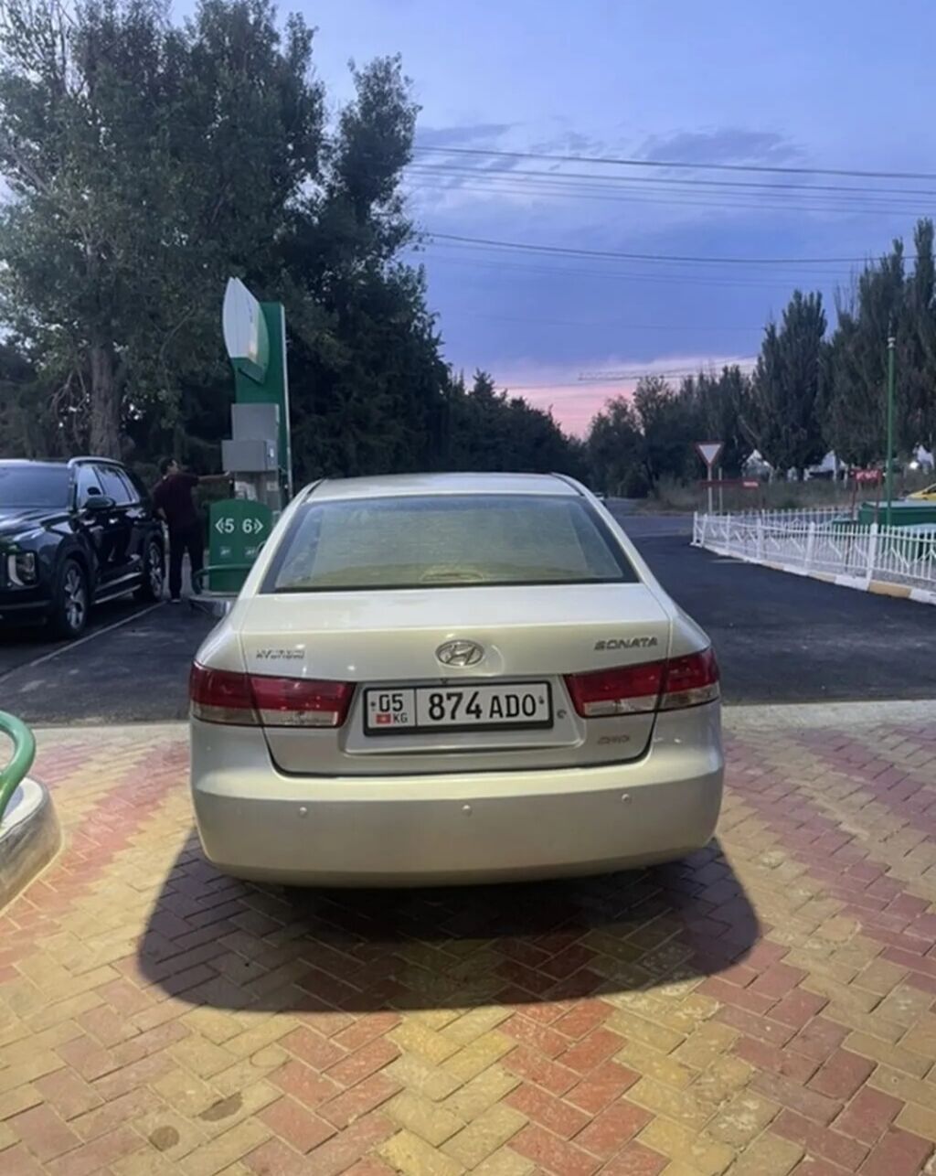 Hyundai Sonata: 2007 г., 2 л, Автомат, Дизель, Седан: фото 2