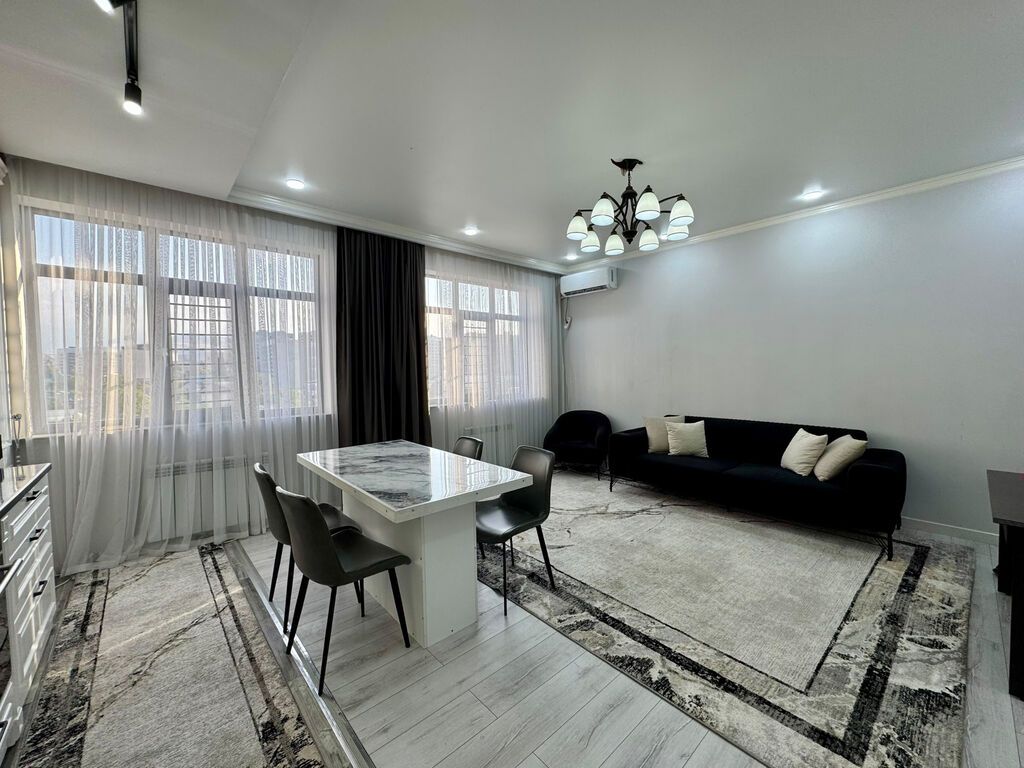 3 комнаты, 98 м², БГУ Элитка, 7 этаж, Евроремонт: фото 2