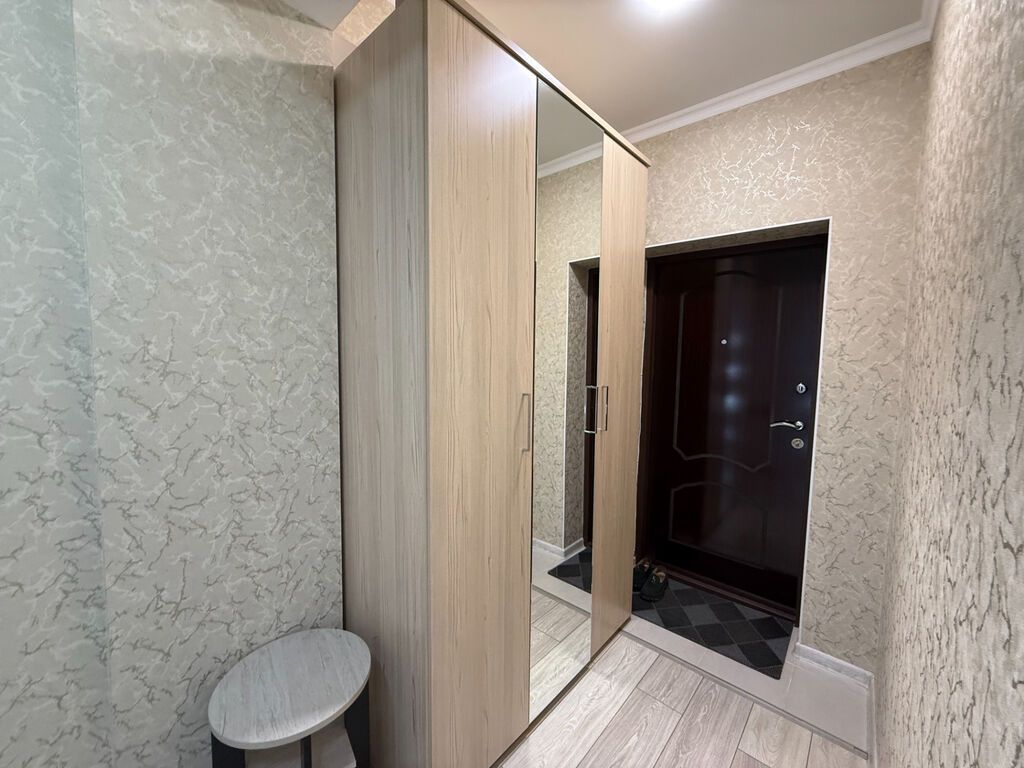 1 комната, 44 м², Асанбай мкр Элитка, 9 этаж, Евроремонт: фото 3