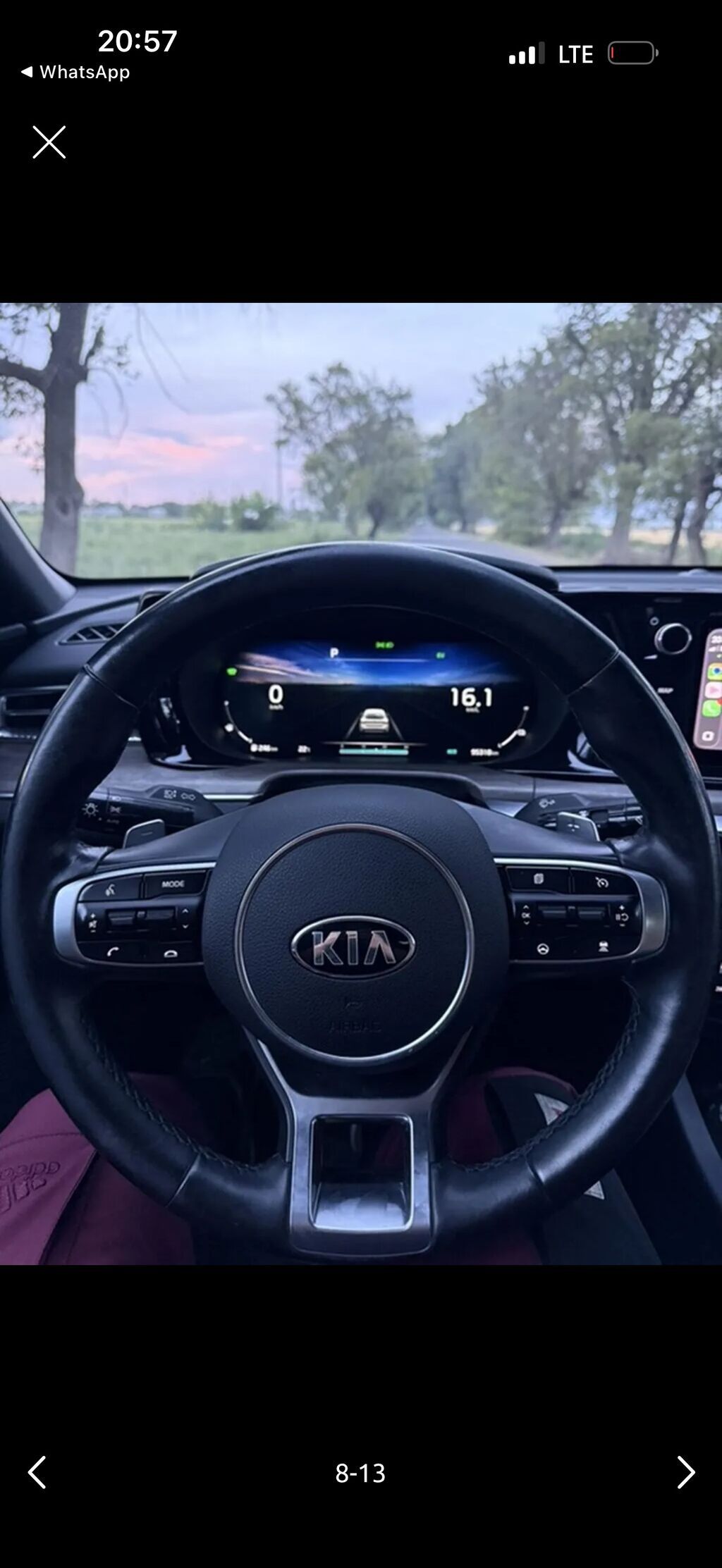 Kia K5: 2020 г., 2 л, Автомат, Гибрид, Седан: фото 5