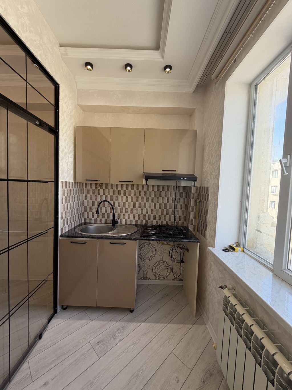 2 otaqlı, Yeni tikili, 44 kv. m