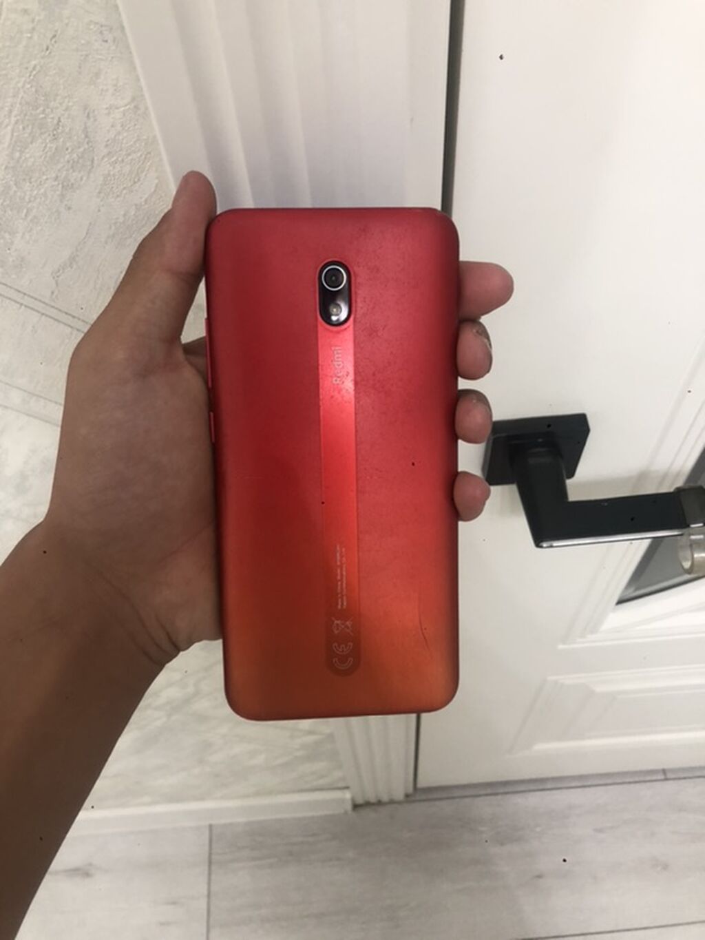 Redmi, Redmi 8A, Б/у, 32 ГБ, цвет - Красный, 2 SIM: фото 2