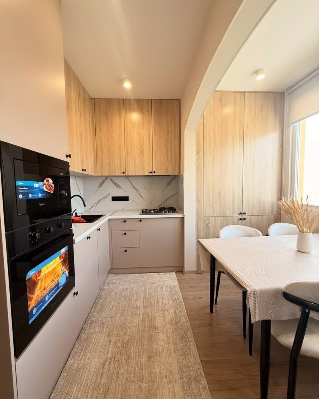 2 комнаты, 45 м², Технопарк 106 серия улучшенная, 8 этаж, Дизайнерский ремонт: фото 8