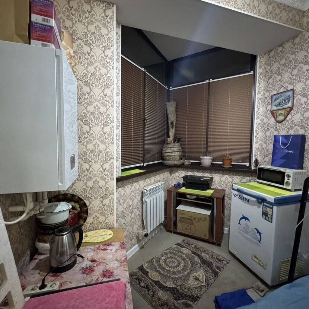 1 комната, 46 м², Асанбай мкр Элитка, 11 этаж, Старый ремонт: фото 8