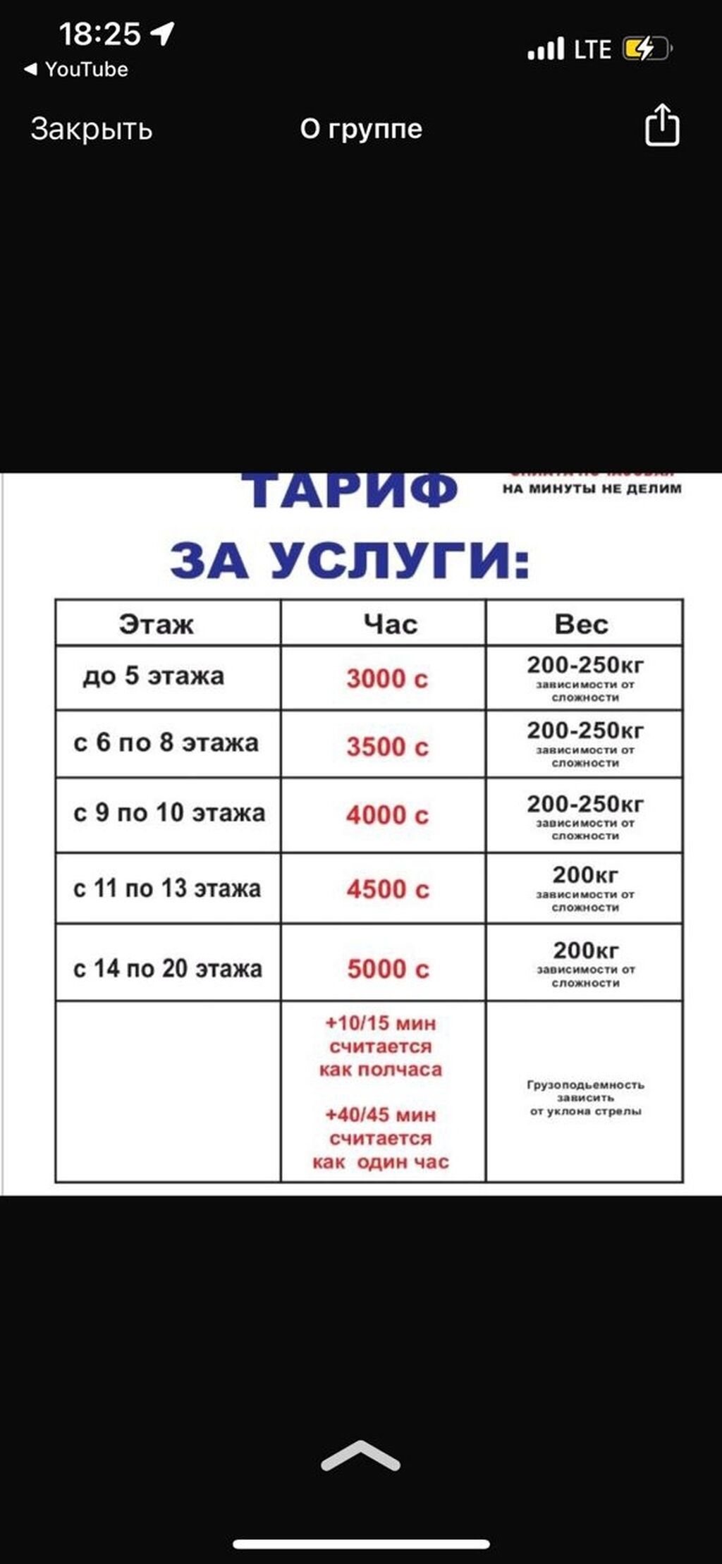 Услуги автолифта Автовышка кран (подъёмника грузов на этажи) -: фото 4