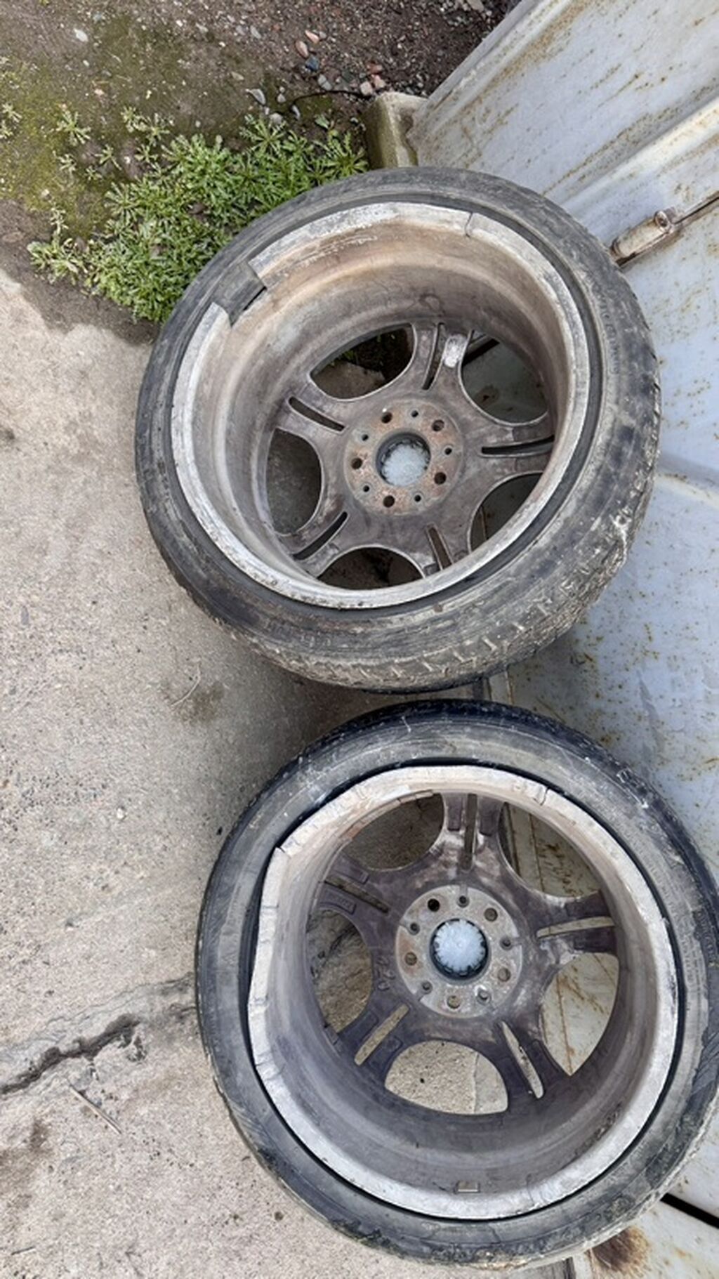 Колеса в сборе 215 / 45 / R 17, Всесезонная, Б/у, Пара, Легковые, Литые, отверстий - 5: фото 6