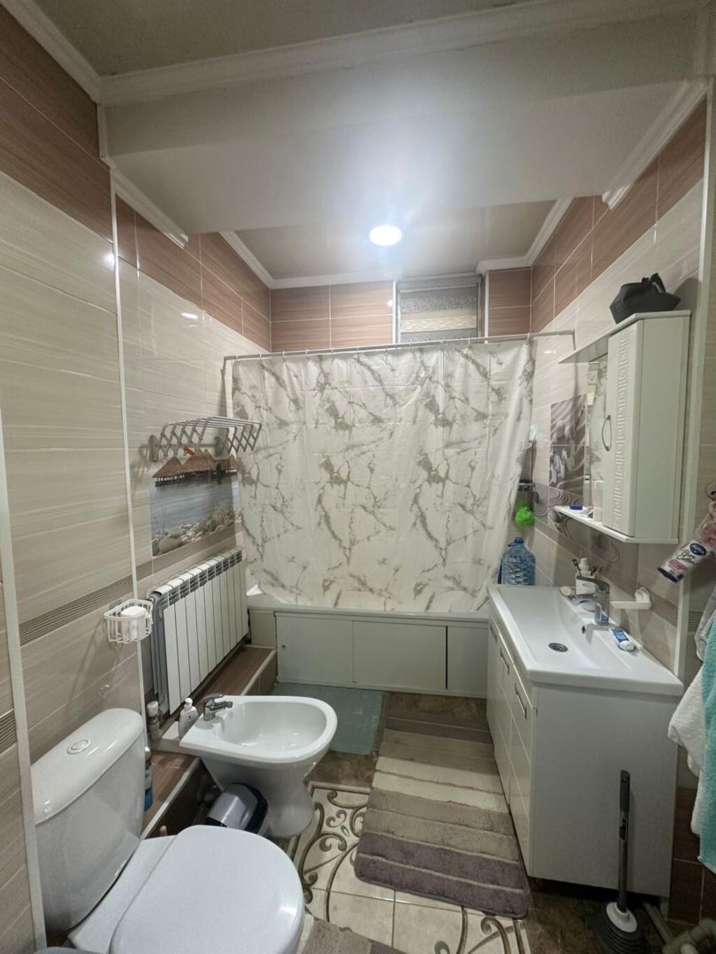 3 комнаты, 74 м², Кок-Жар мкр Элитка, 3 этаж, Свежий ремонт: фото 7