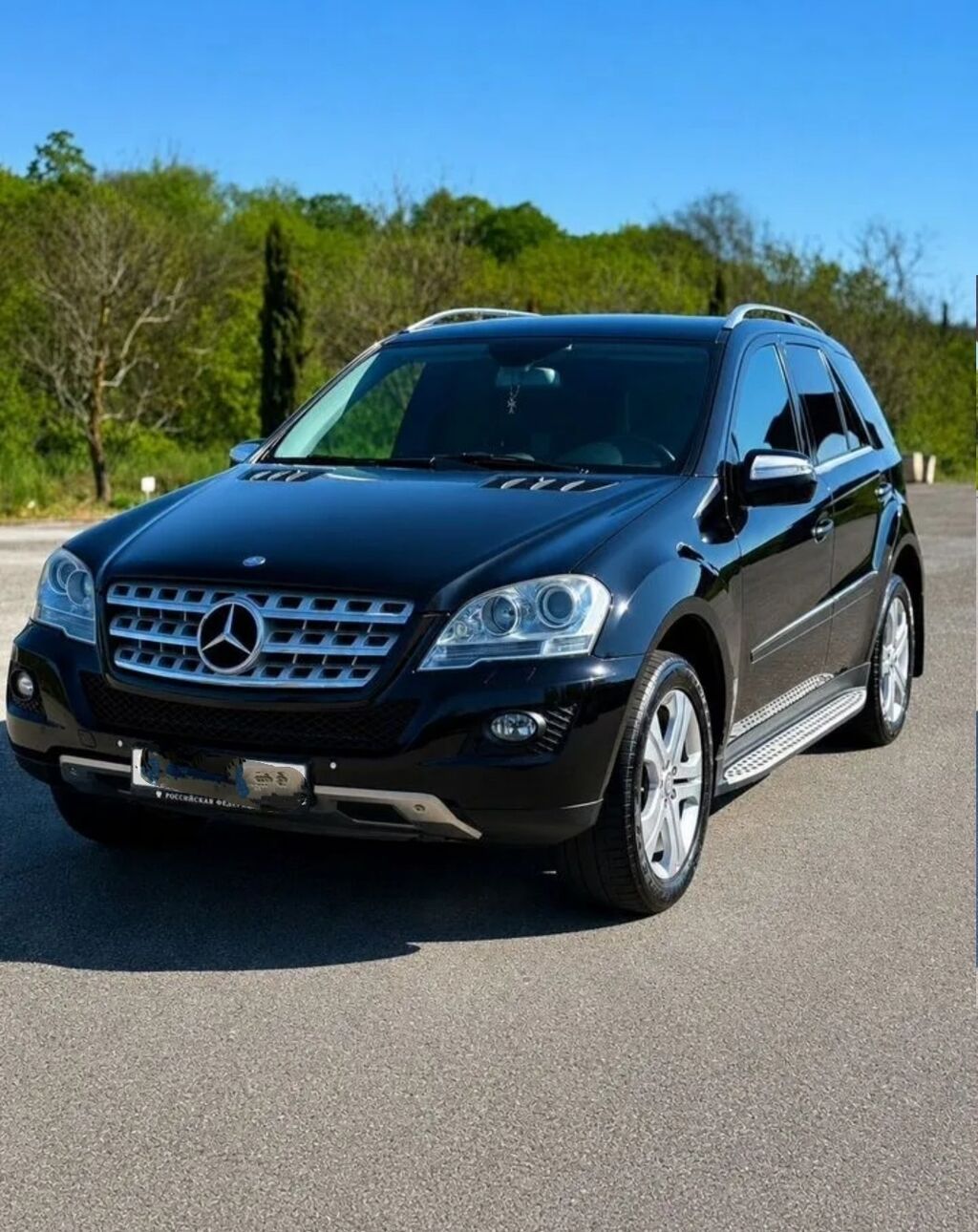 Mercedes-Benz ML-Class: 2009 г., 3.5 л, Автомат, Бензин, Кроссовер: фото 2