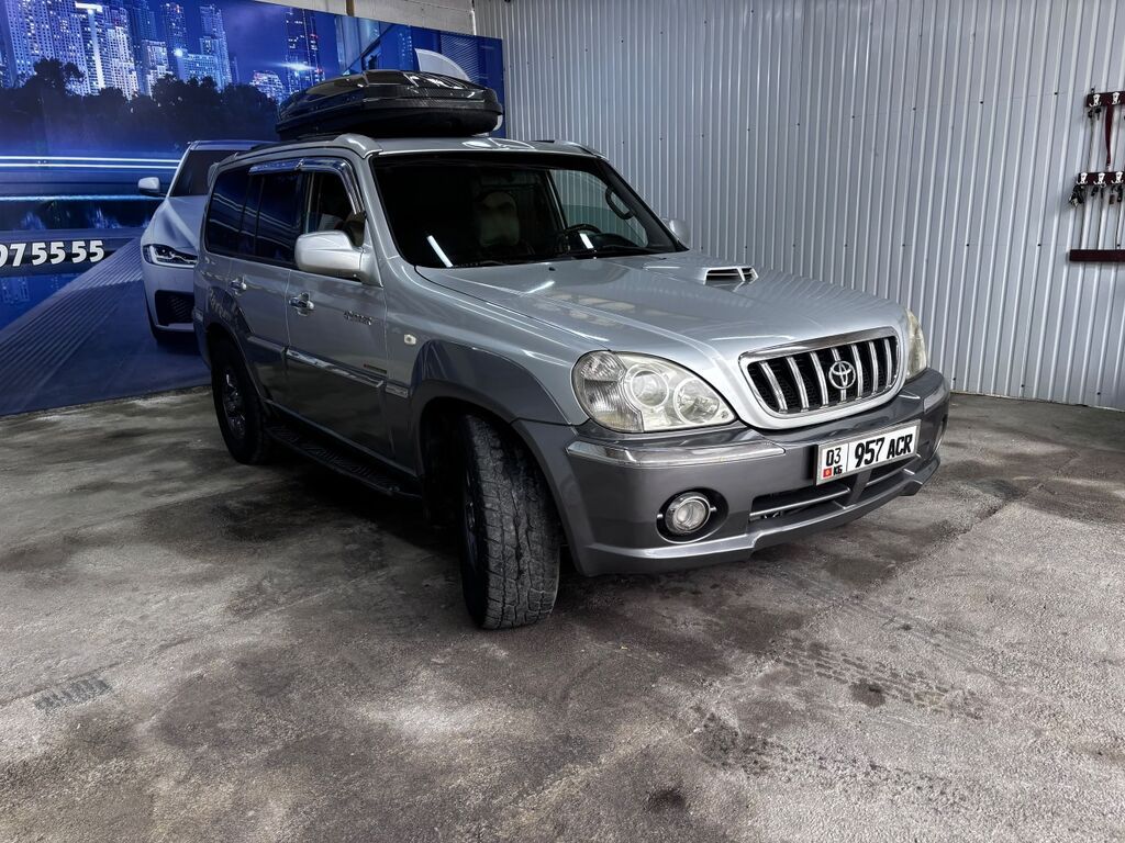 Hyundai Terracan: 2001 г., 2.5 л, Автомат, Дизель, Внедорожник: фото 4