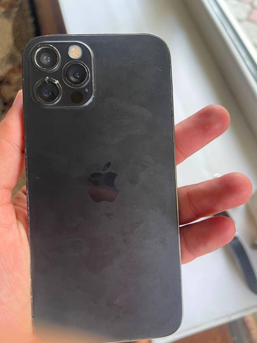 IPhone 12 Pro, Б/у, 256 ГБ, Черный, Коробка, 75 %: фото 3