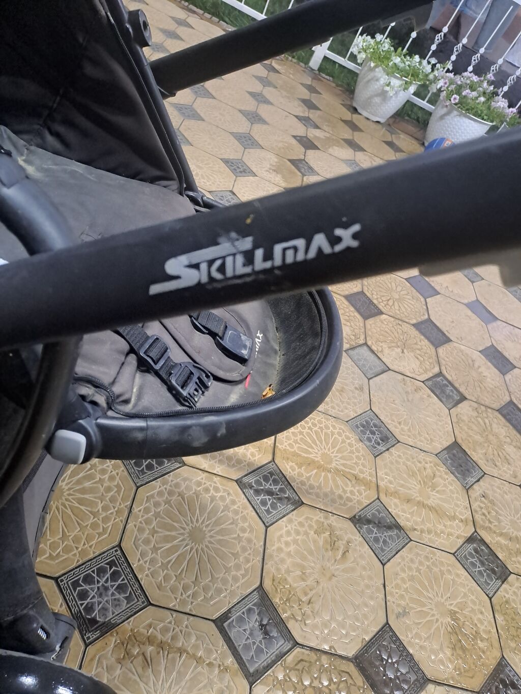 Детская коляска Skillmax 2 в 1 с автолюлькой (переноской) — фото 3