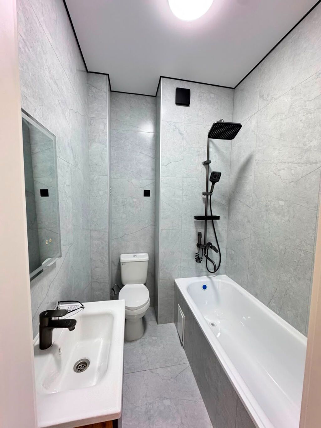 1 комната, 40 м², Аламедин-1 мкр Элитка, 7 этаж, Евроремонт: фото 2