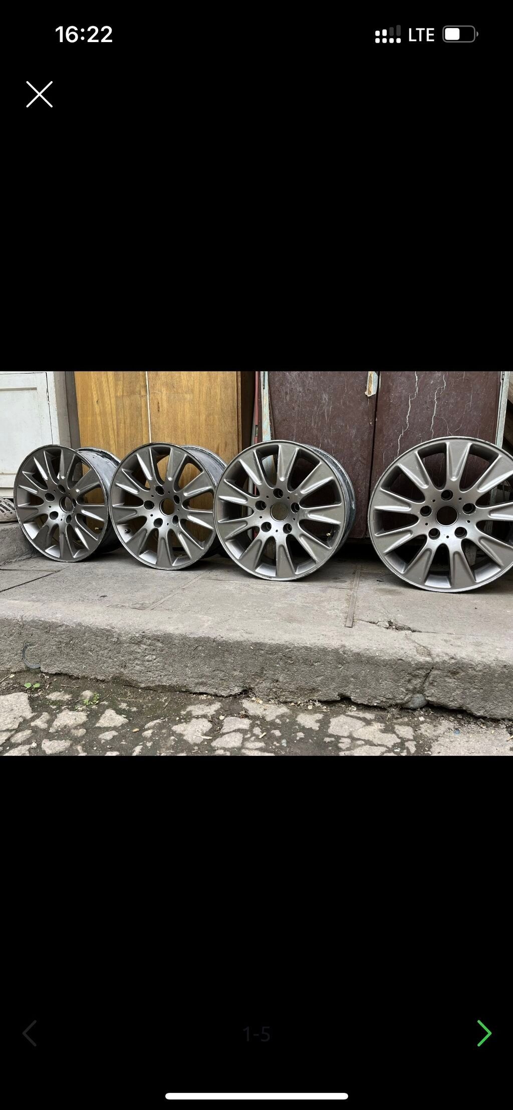 Диски R 16 стояли на БМВ: 8500 KGS Шины и диски | Бишкек | 100958242 ᐈ ...