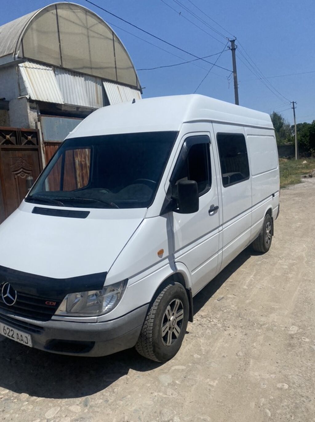 Mercedes-Benz Спринтер: 2001 г., 2.2 л, Механика, Дизель, Фургон: фото 3