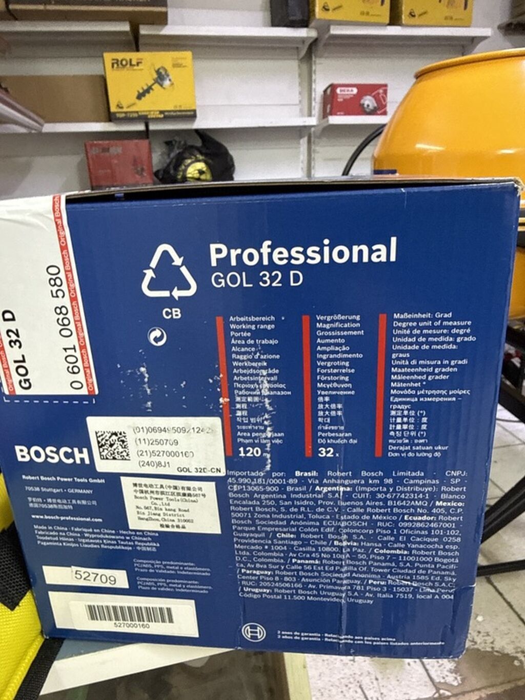 Нивелир Оригинал 100% Оптический нивелир Bosch GOL 32 D Professional с: фото 2