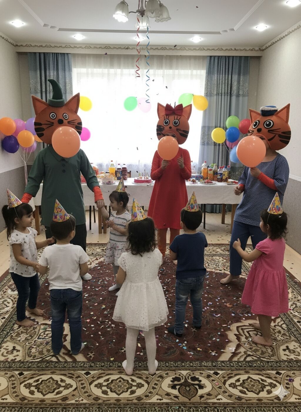 Спецодежда: Продаю Костюмы аниматоров «Три Кота» - Набор из 3 полноразмерных